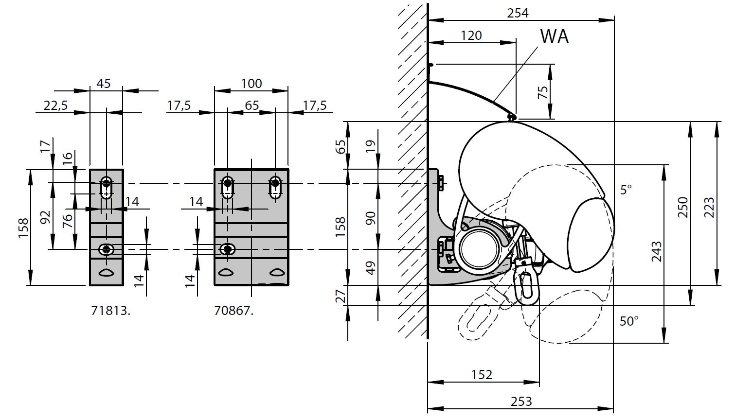 markilux 1600 awning dimensions